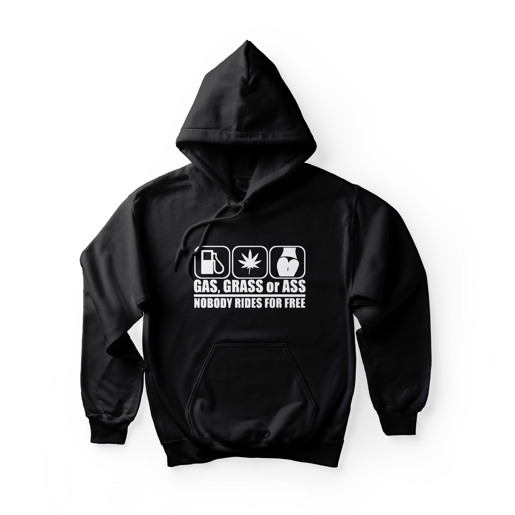 Alfaq GAS GRASS OR ASS Hoodie